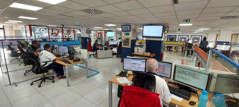 Imagen de archivo de una de las salas operativas del 112 / TA